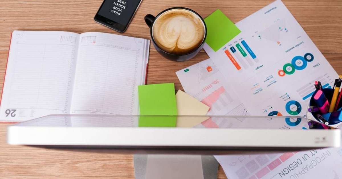 A business office interior