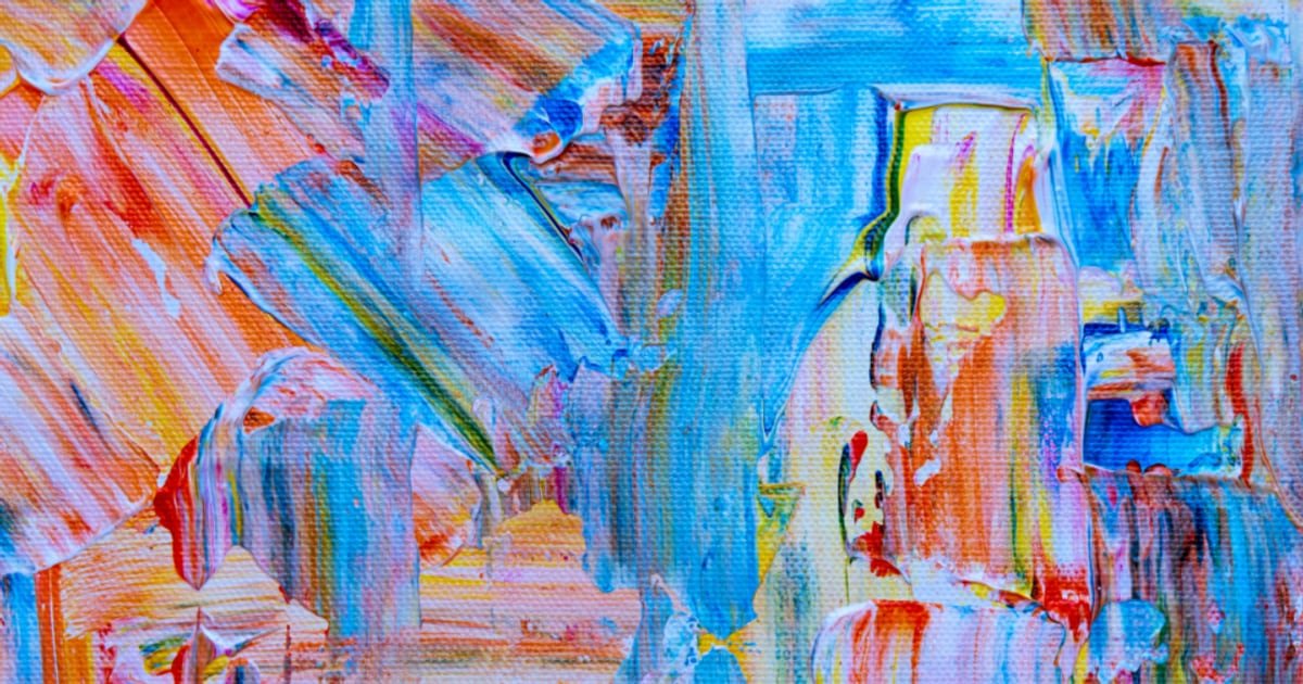 An abstract painting