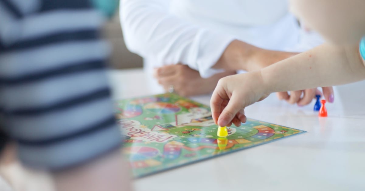People playing a game