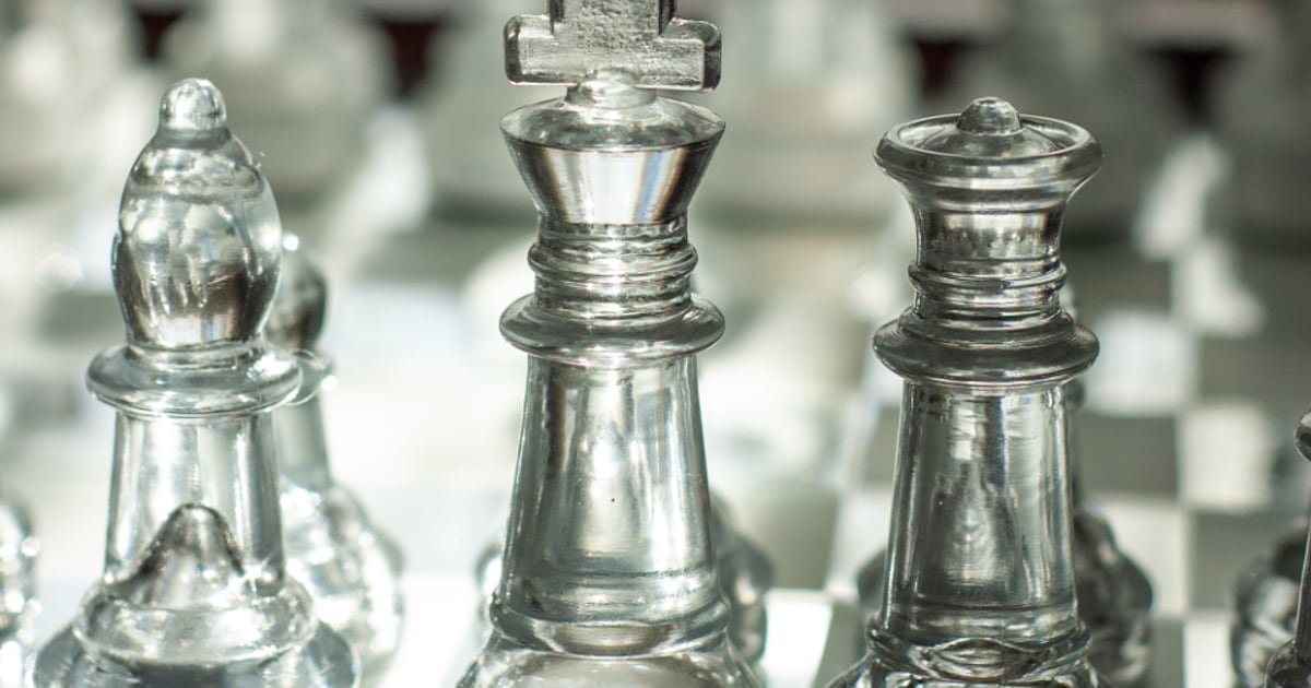 A chess board