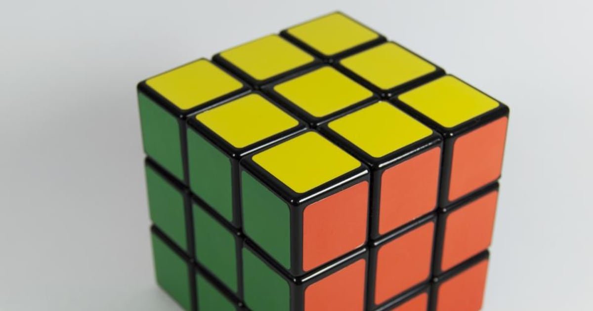 A Rubik's cube