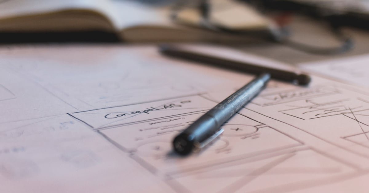 Mobile app wireframes
