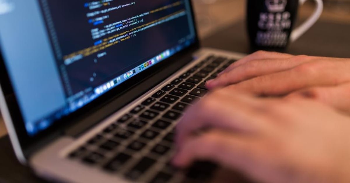 Code on a developer screen