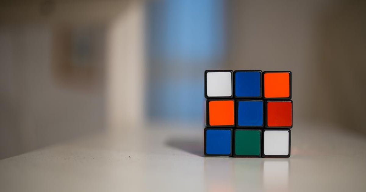 A Rubik's cube