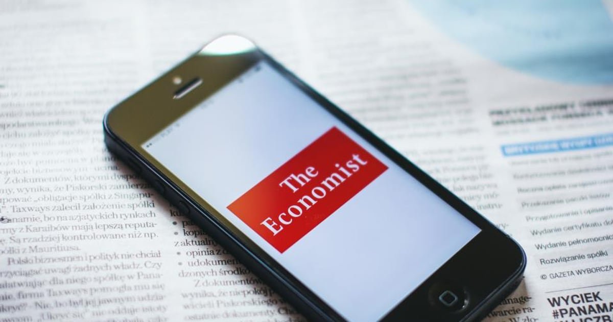 A news app on a phone screen