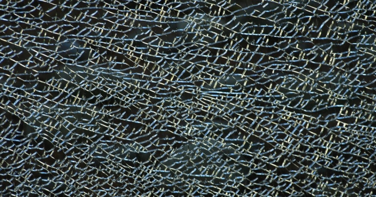 Broken glass